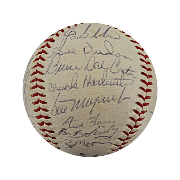 1969 Pittsburgh Pirates Team Signed 27 Signature ONL Baseball (JSA LOA)