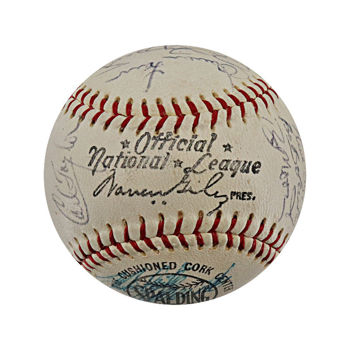 1969 Pittsburgh Pirates Team Signed 27 Signature ONL Baseball (JSA LOA)