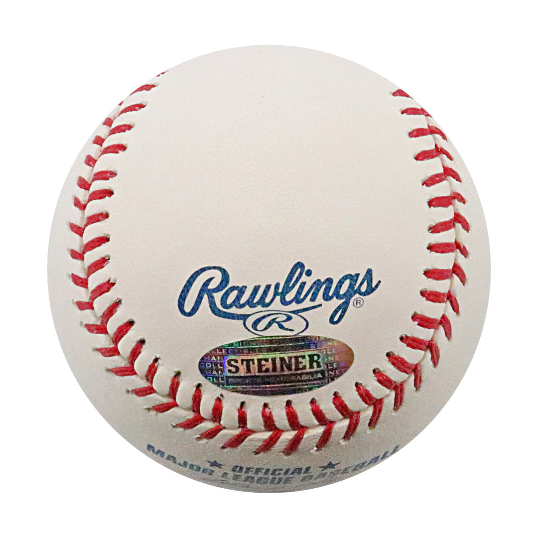 Tino Martinez New York Yankees Autographed Signed OMLB Baseball (Steiner COA & MLB Auth)