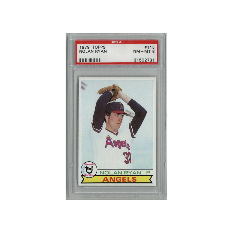 1979 Topps Nolan Ryan PSA 8 Angels
