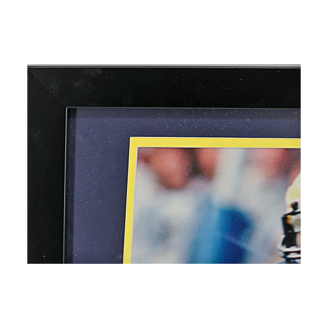 Anthony Carter Michigan Wolverines Autographed Signed Inscribed 16x20 Running Framed Photo (Sports Collectibles COA)