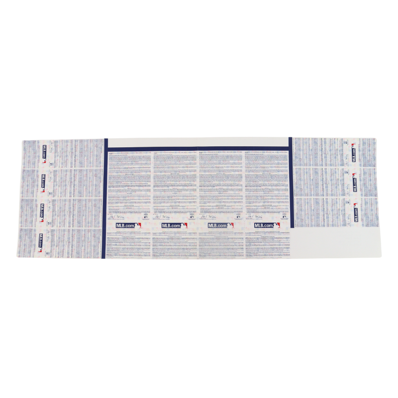 New York Yankees 2009 Postseason World Series Full Uncut Ticket Sheet