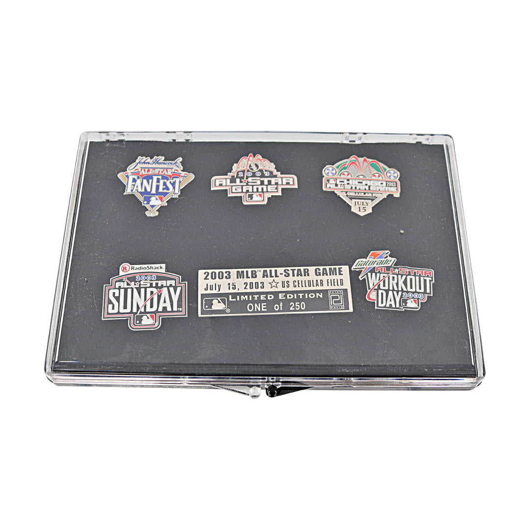 2003 MLB All-Star Game Limited Edition Commemorative Pin Set #/250
