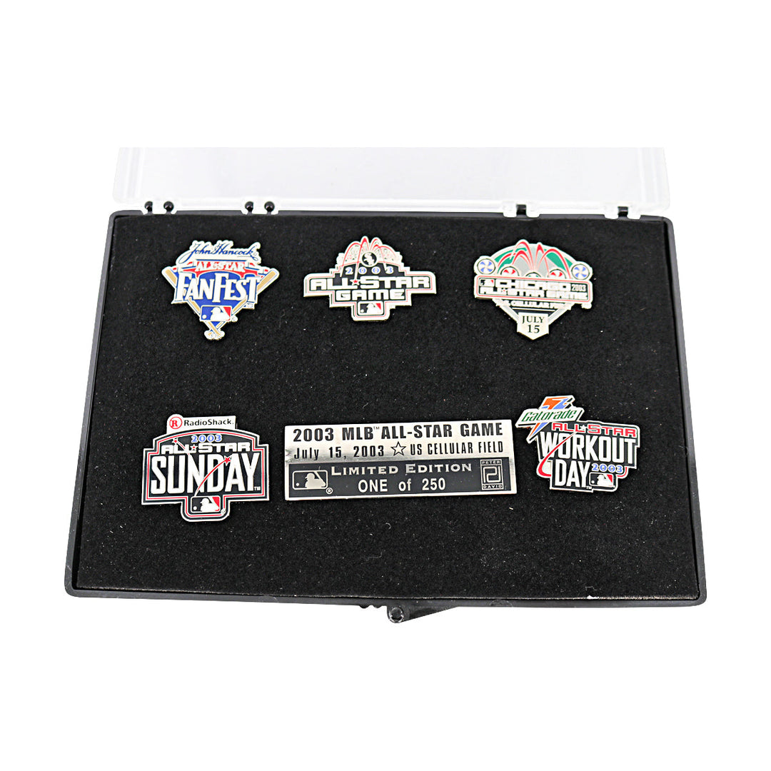 2003 MLB All-Star Game Limited Edition Commemorative Pin Set #/250