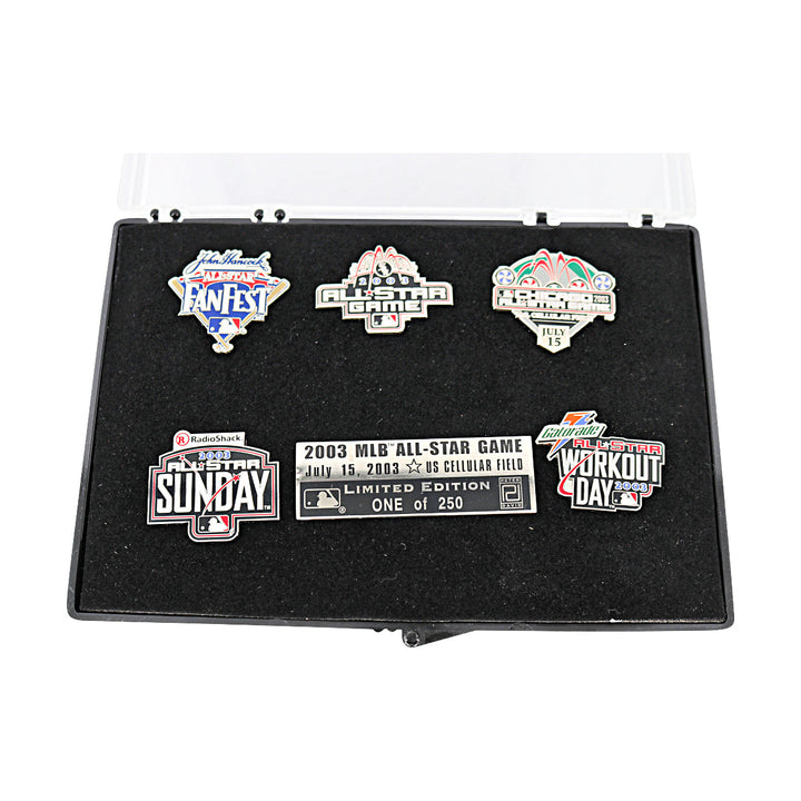 2003 MLB All-Star Game Limited Edition Commemorative Pin Set #/250