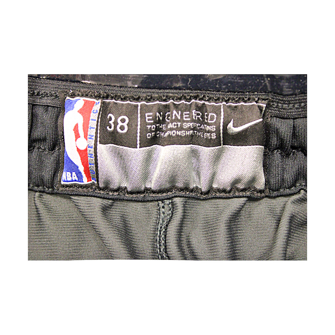 Brooklyn Nets Team Issued Nike Black Shorts Size 38