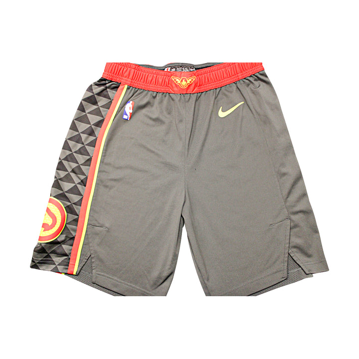 Atlanta Hawks Team Issued Nike Grey Shorts Size 38