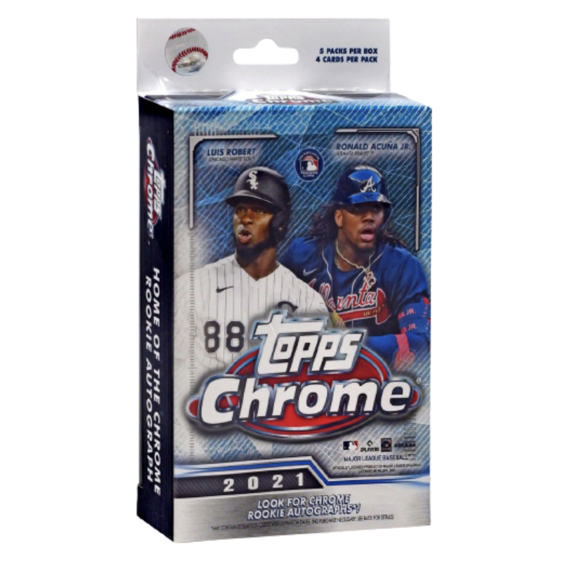 2021 Topps Chrome Baseball Sealed Box Hanger