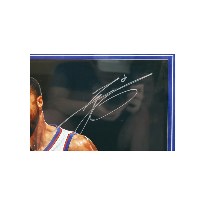 Tyson Chandler New York Knicks Autographed Signed Framed 16x20 (Steiner COA)