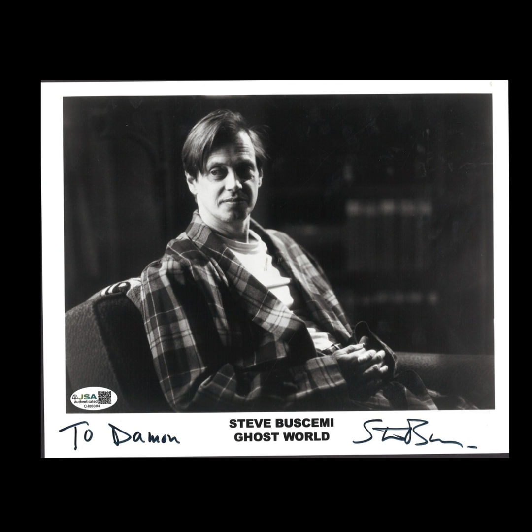 Steve Buscemi Autographed Personalized 8x10 (JSA COA)