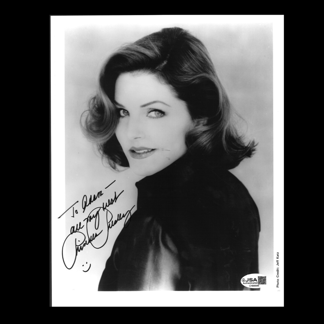 Priscilla Presley Autographed Personalized 8x10 (JSA COA)