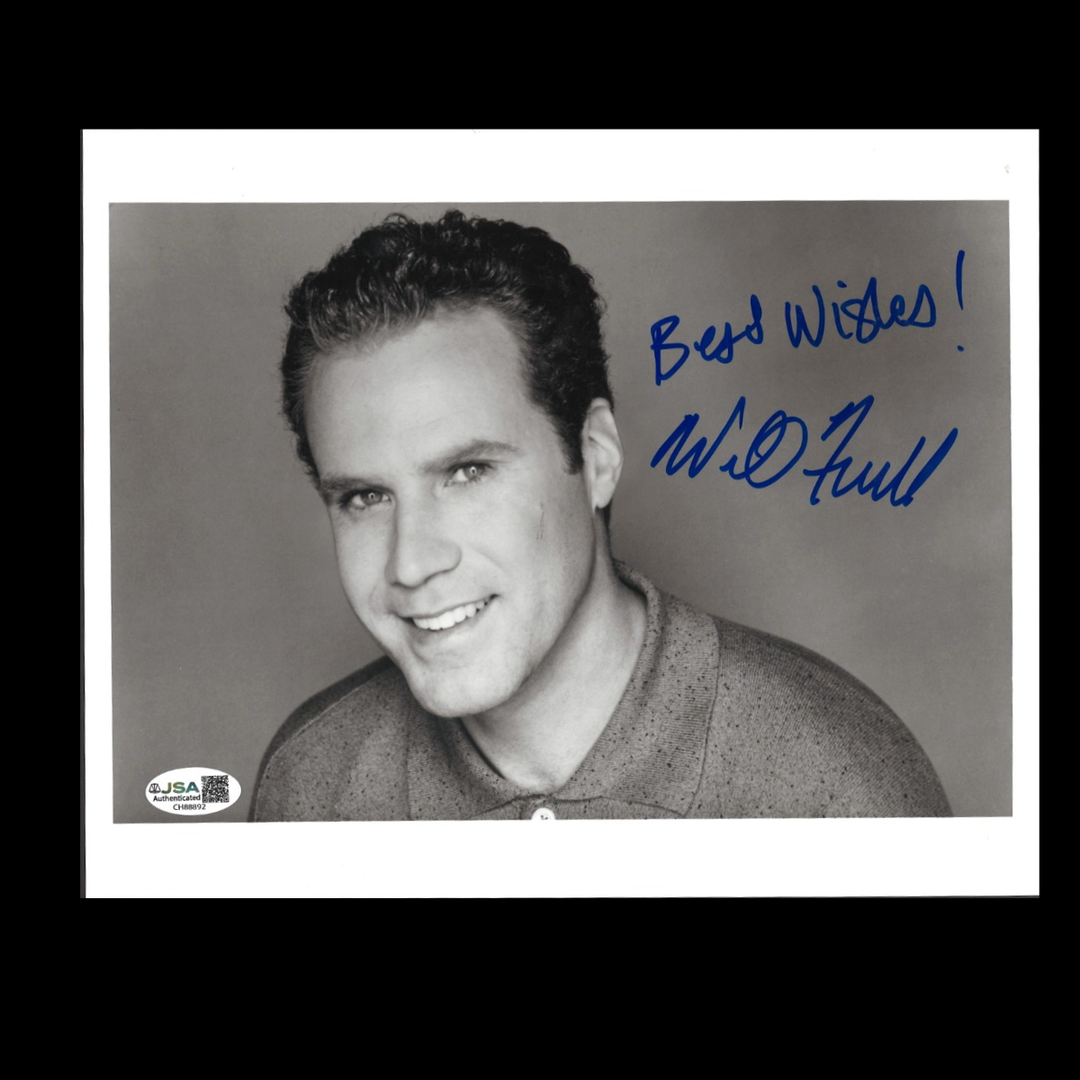 Will Ferrell Autographed Inscribed 8x10  (JSA COA)