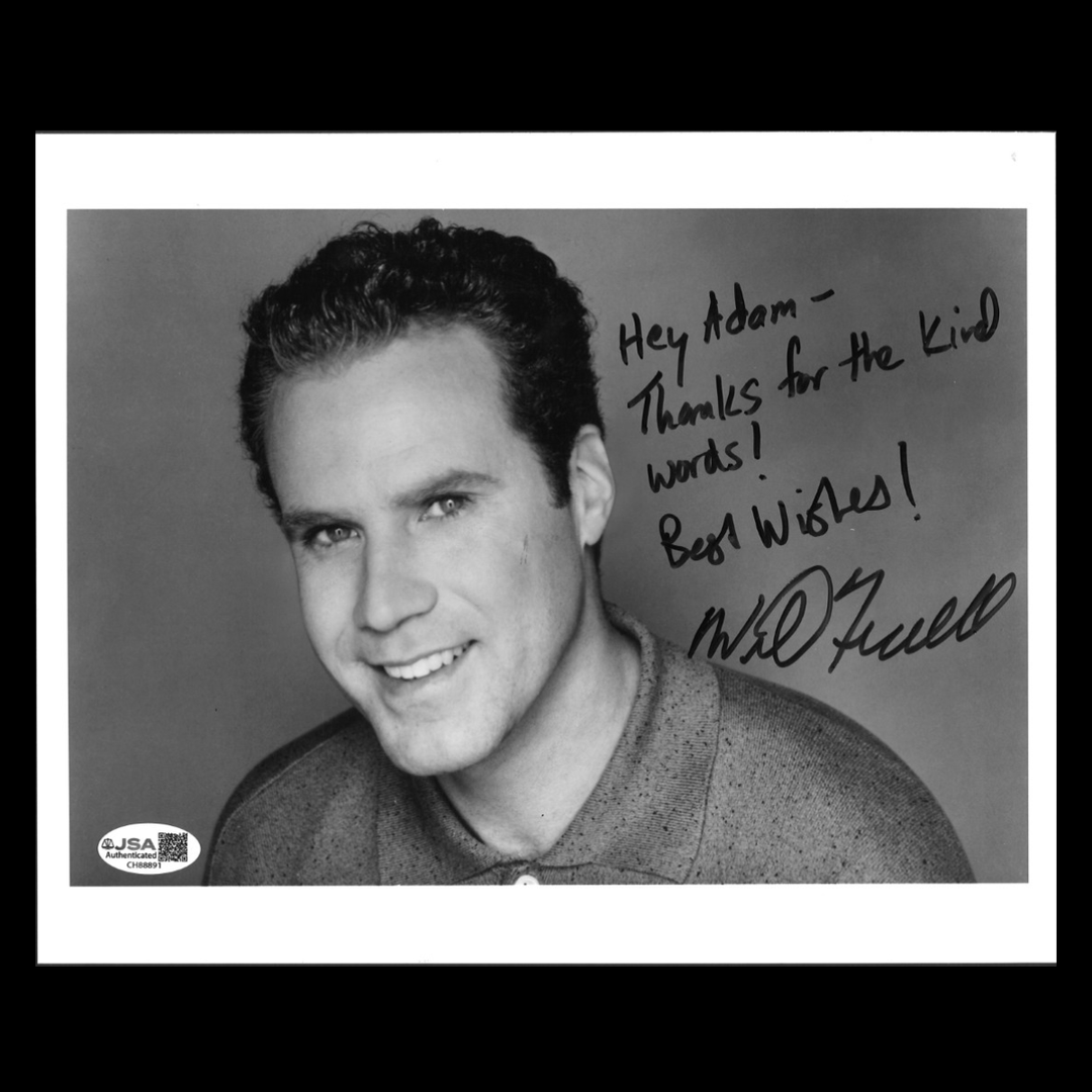Will Ferrell Autographed Personalized 8x10 (JSA COA)