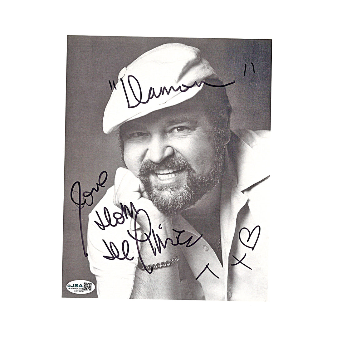 Dom DeLuise Comedian Autographed Personalized 8x10 Photo JSA COA #CK99558