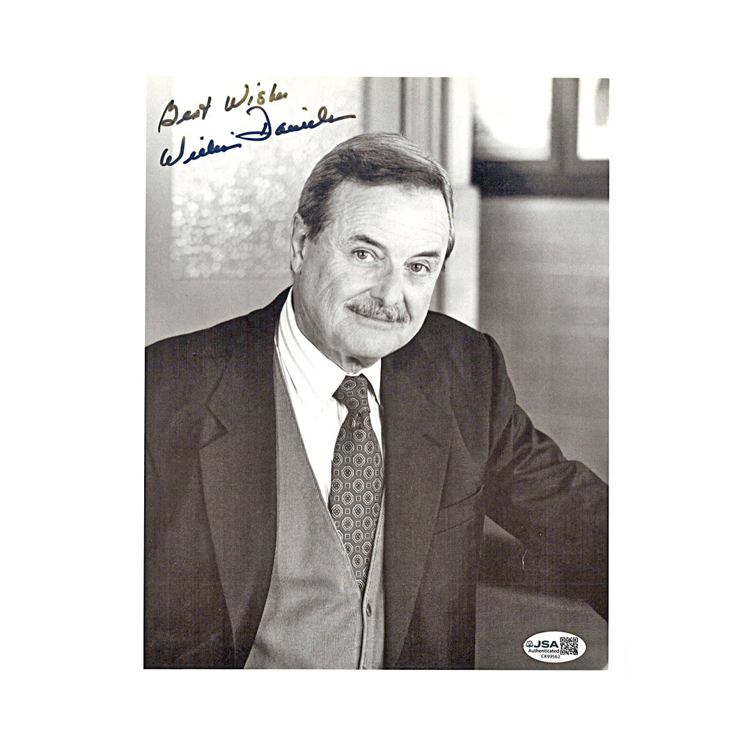 William Daniels Mr.Feeny Kitt Knight Rider Signed Inscribed 8x10 Photo JSA COA
