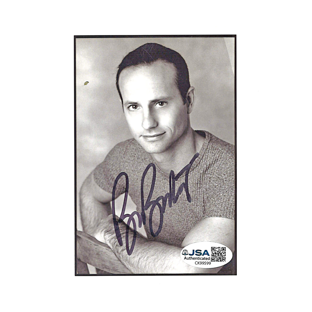 Brian Boitano Figure Skater Autographed 4x5 Photo JSA COA