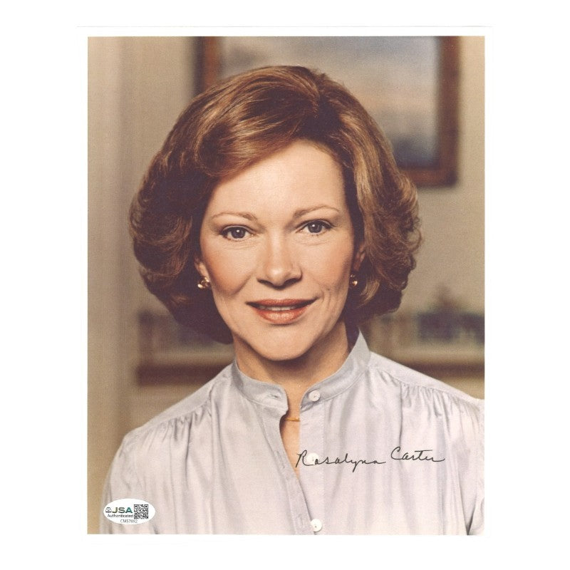 Rosalynn Carter First Lady Autographed 8x10 JSA COA
