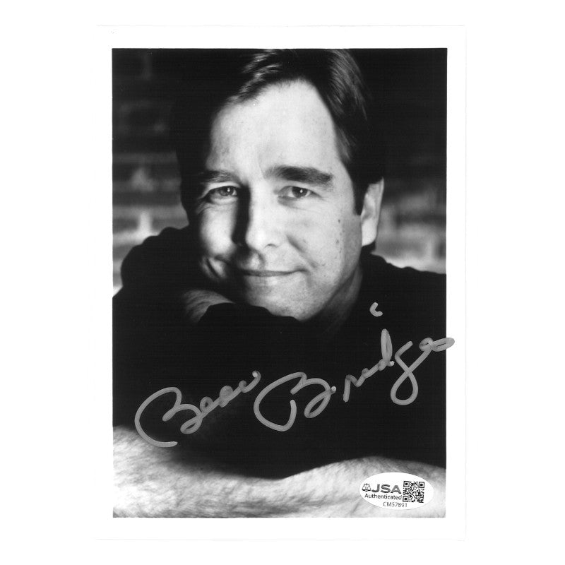 Beau Bridges Autographed 4x7 JSA COA