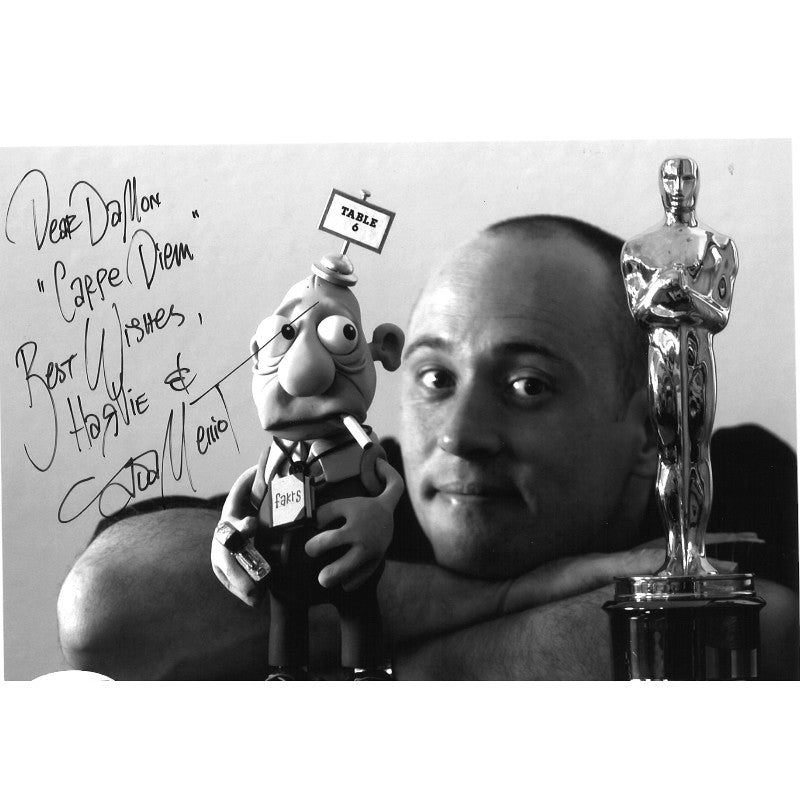 Adam Elliot Short Film Director Autographed Personalized 6x8 JSA COA