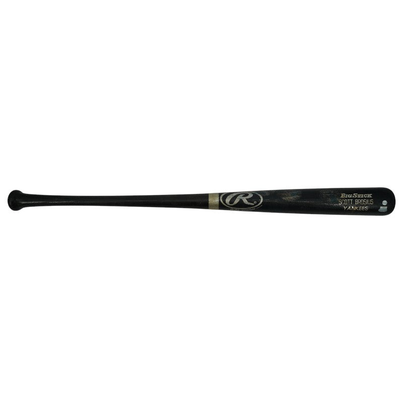 Scott Brosius New York Yankees Game Issued Bat Steiner LOA/MLB AUTH