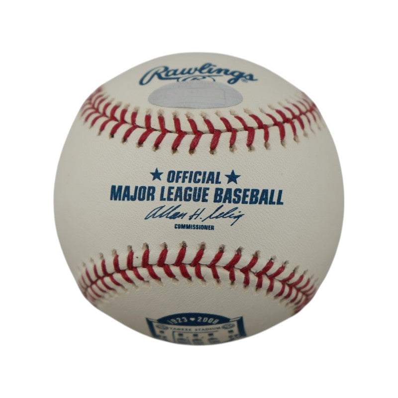 Mariano Rivera New York Yankees Autographed Yankee Stadium Logo Baseball Steiner Holo