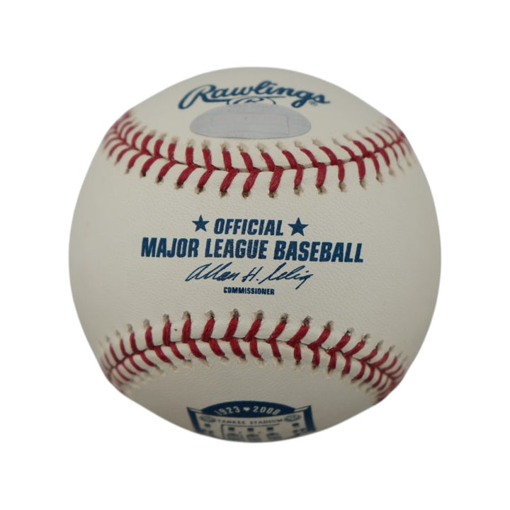 Mariano Rivera New York Yankees Autographed Yankee Stadium Logo Baseball Steiner Holo