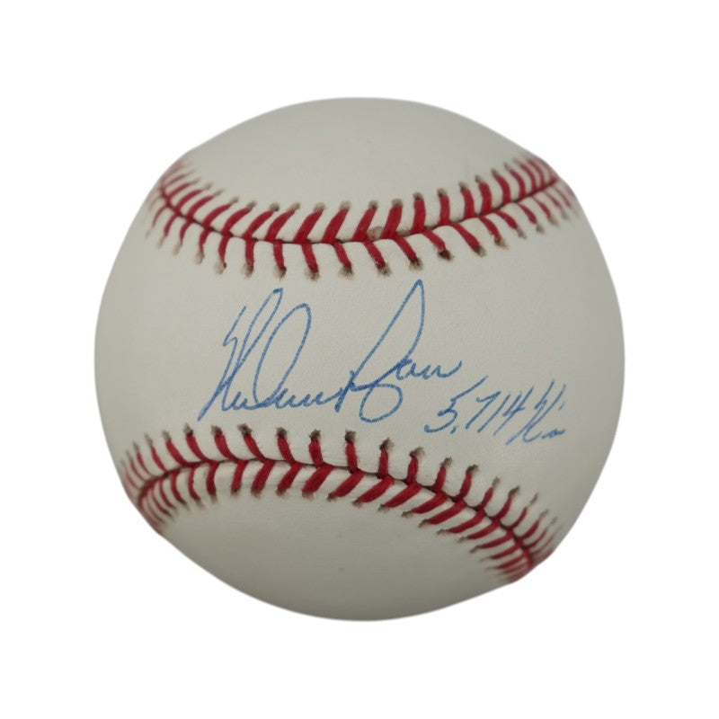 Nolan Ryan Angels Astros Rangers Signed Inscribed OMLB Baseball Steiner COA