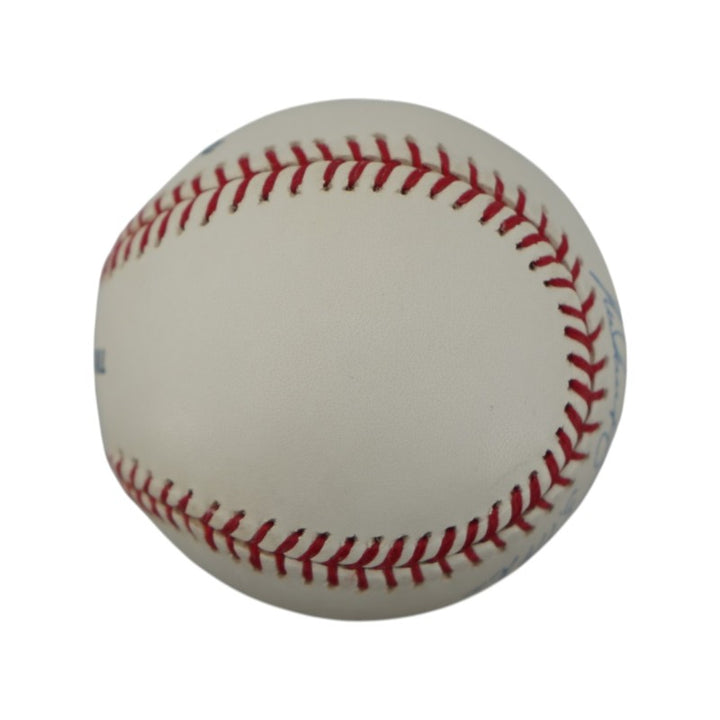 Nolan Ryan Angels Astros Rangers Signed Inscribed OMLB Baseball Steiner COA