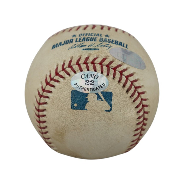 Robinson Cano Yankees Mets Mariners Autographed OMLB Baseball Steiner COA