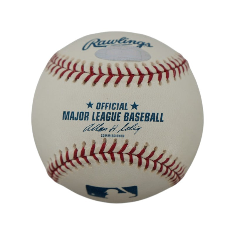 Carlos Delgado Ed Kranepool Signed Inscribed OMLB Baseball Steiner COA
