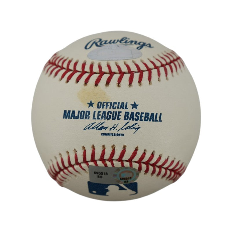 Jose Molina NY Yankees Signed OMLB Baseball Last Stadium HR 46/99 Steiner COA