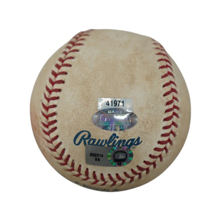 Texas Rangers Boston Red Sox Game Used Baseball 4/19/2008 Steiner Holo/MLB AUTH