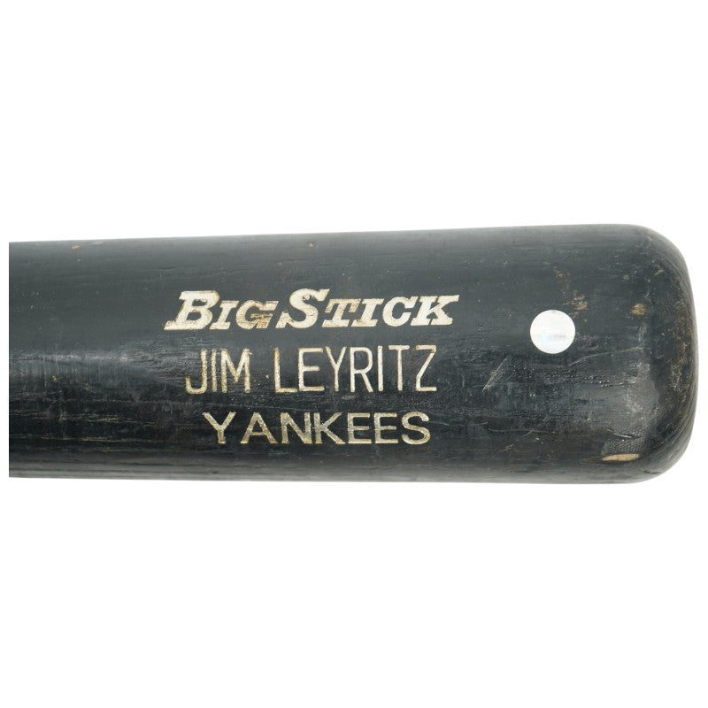 Jim Leyritz Yankees Game Used Rawlings Player Model Bat Steiner Holo Only