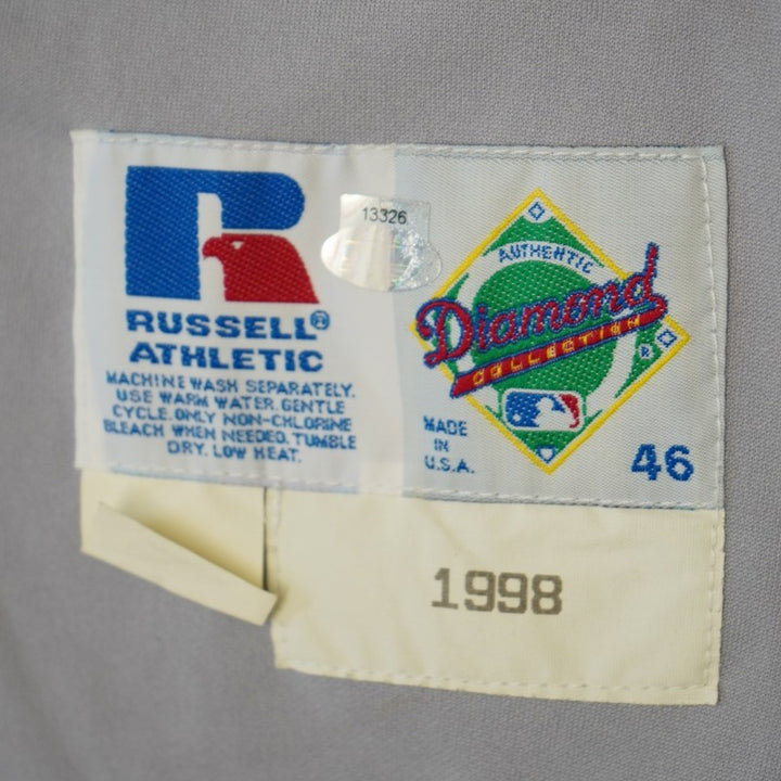 New York Yankees 1998 #78 Game Issued Road Jersey Steiner LOA