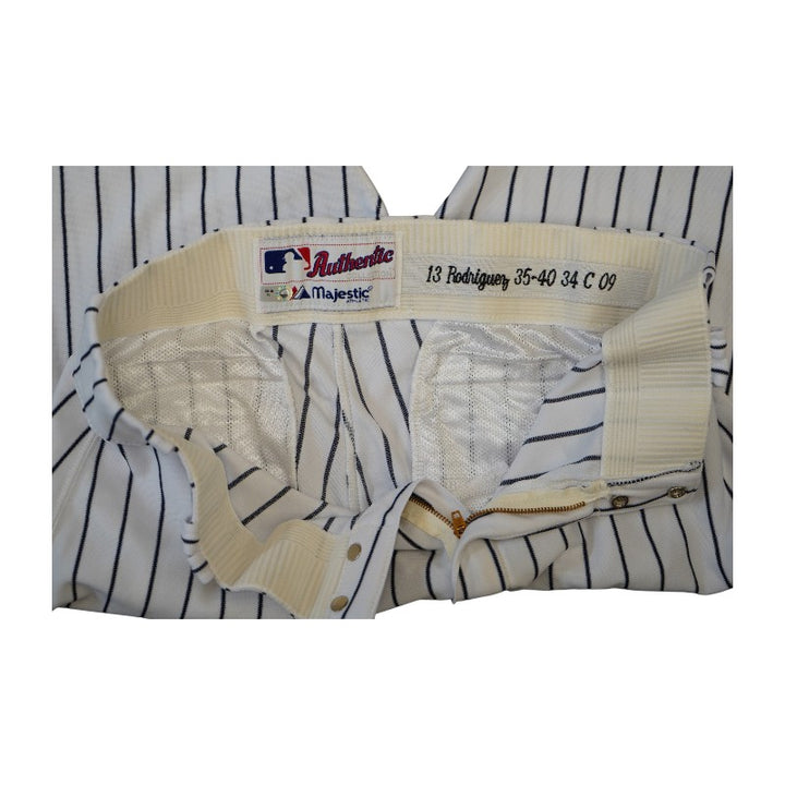 Alex Rodriguez New York Yankees Team Issued Pinstripe Pants Steiner LOA/MLB Auth