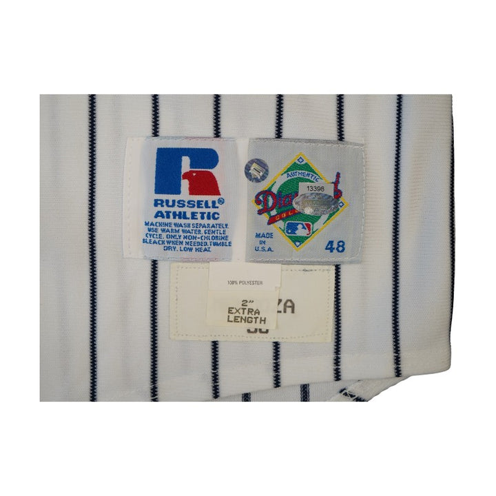 Ramiro Mendoza New York Yankees 1998 Game Issued Home Jersey Steiner LOA