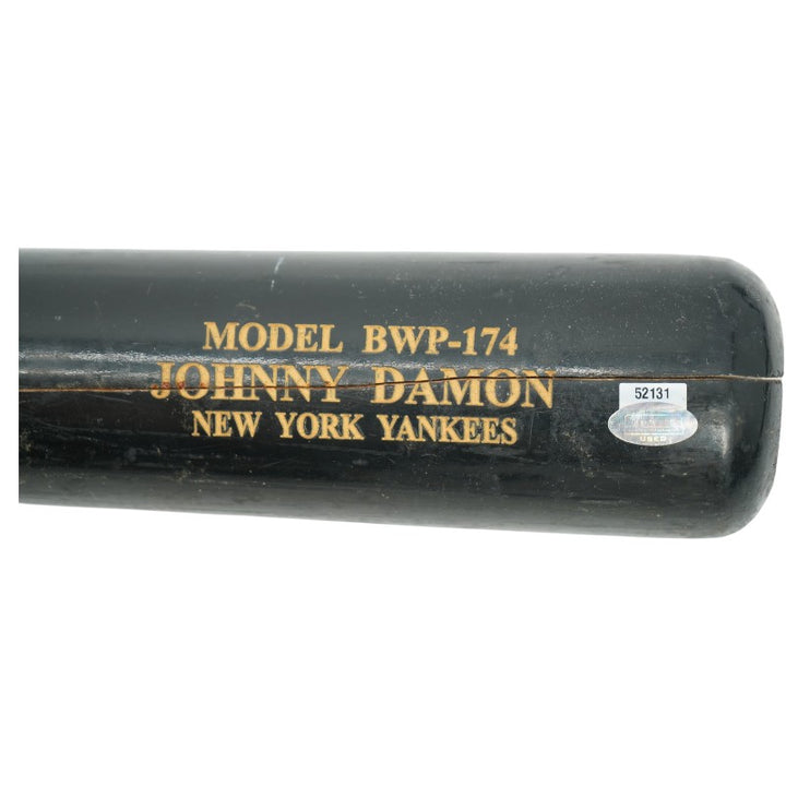 Johnny Damon Yankees Game Used BWP Player Model BWP-174 Bat Steiner Holo Only