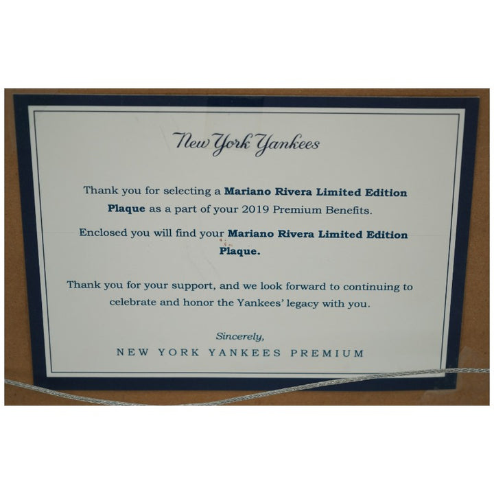Mariano Rivera Yankees 8x10 Photo and Game Used Dirt Framed Collage Steiner COA
