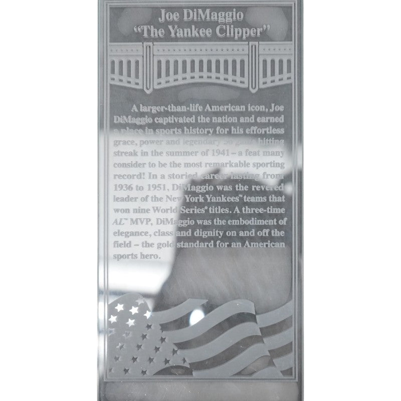 Joe Dimaggio Yankees Danbury Mint All Star Sculpture LE/0477 Danbury Mint COA