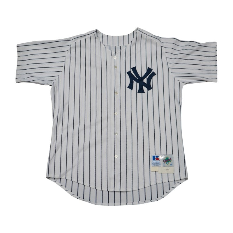 New York Yankees #41 1998 Game Issued Home Jersey Size 48 Steiner LOA