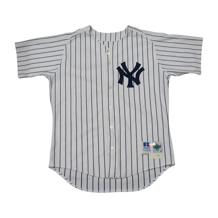 New York Yankees #69 1998 Game Issued Home Jersey Size 46 Steiner Holo Only 