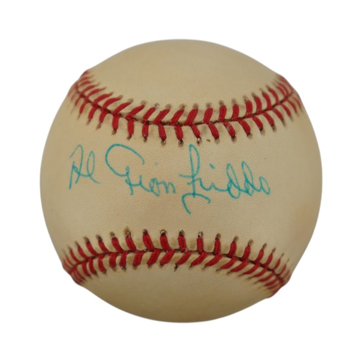 Al Gionfriddo Pittsburgh Pirates Autographed ONLB Baseball JSA COA
