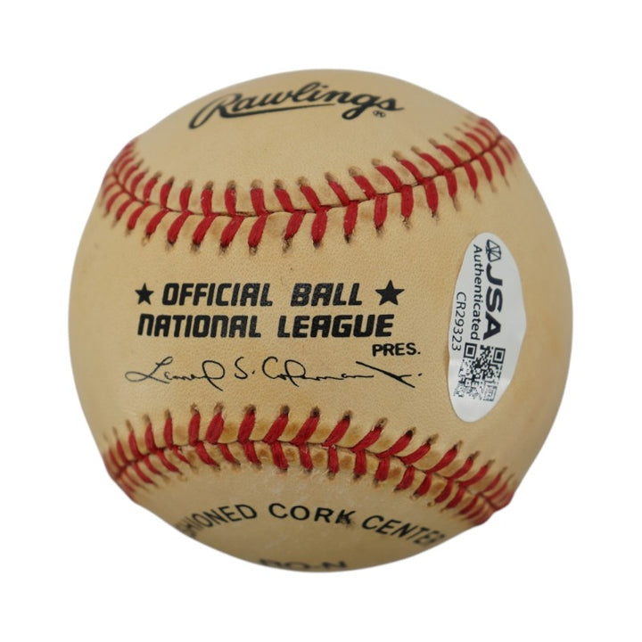 Al Gionfriddo Pittsburgh Pirates Autographed ONLB Baseball JSA COA