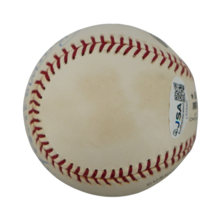 Bill Mazeroski Pittsburgh Pirates Autographed Inscribed ONL Baseball JSA COA