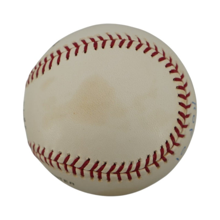 Bill Mazeroski Pittsburgh Pirates Autographed Inscribed ONL Baseball JSA COA
