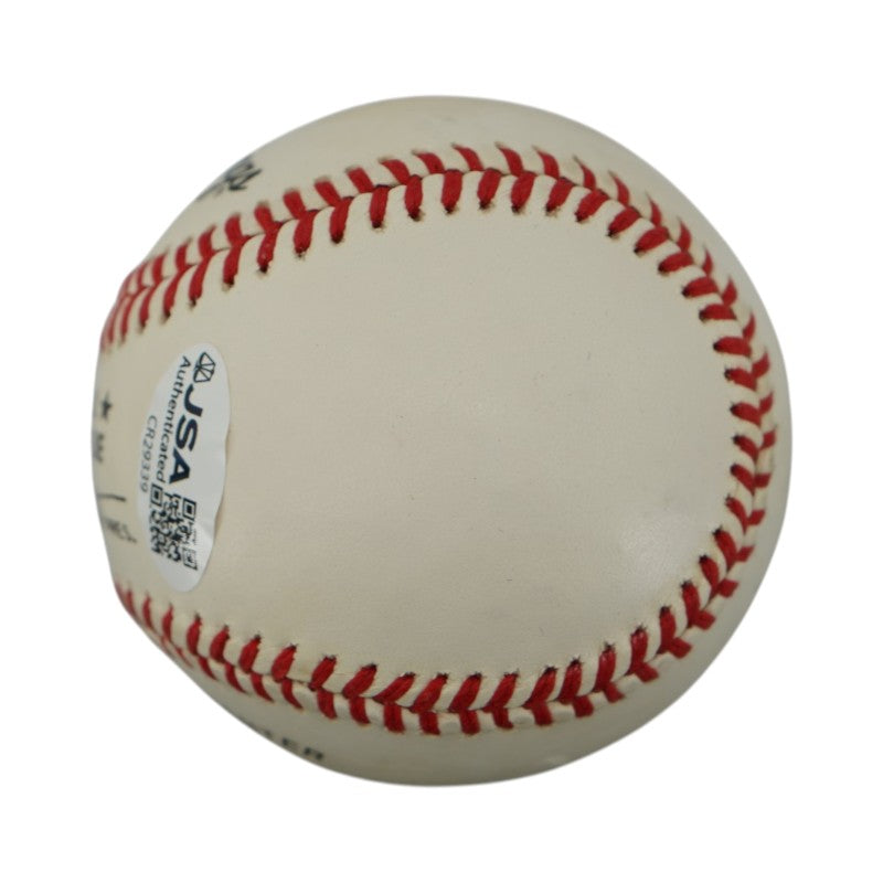 Billy Herman Chicago Cubs Autographed ONL Baseball JSA COA
