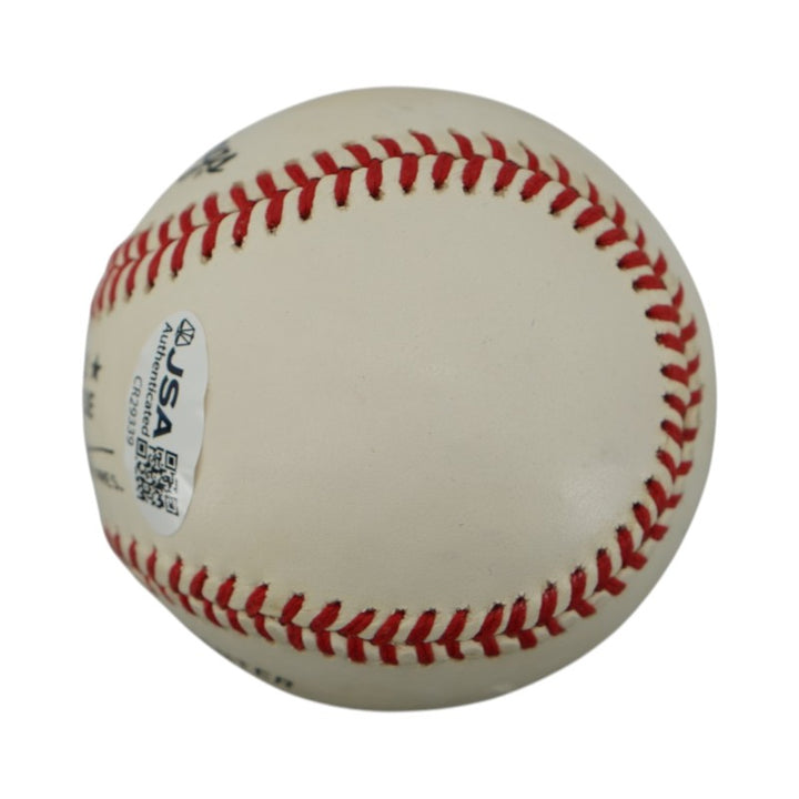 Billy Herman Chicago Cubs Autographed ONL Baseball JSA COA