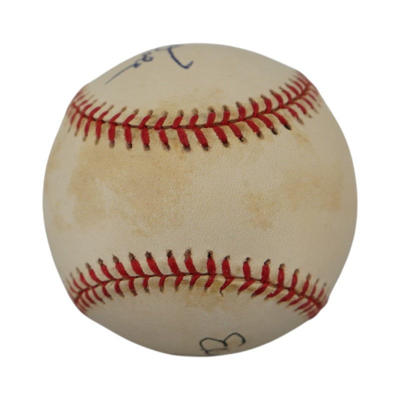 Bob and Elizabeth Dole US Senator Autographed OAL Baseball JSA COA