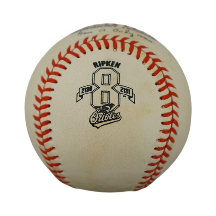 Cal Ripken Jr. Baltimore Orioles Retirement Logo OAL Baseball