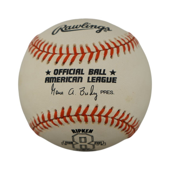 Cal Ripken Jr. Baltimore Orioles Retirement Logo OAL Baseball